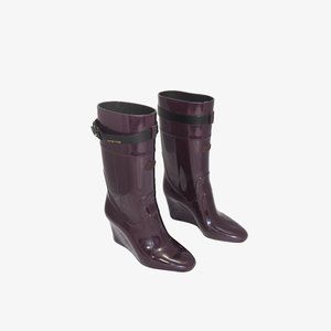 Sergio Rossi Heeled Rain Rubber Boots